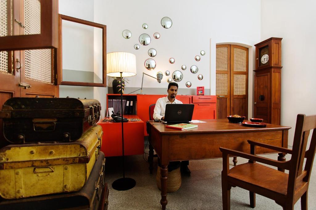 פונדיצ'רי Villa Shanti - Heritage Hotel For Foodies מראה חיצוני תמונה